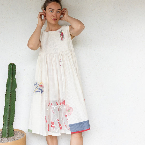 Injiri embroidered outlet dress